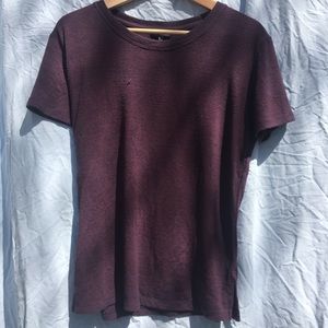 Wilfred Free by Aritzia purple knit t